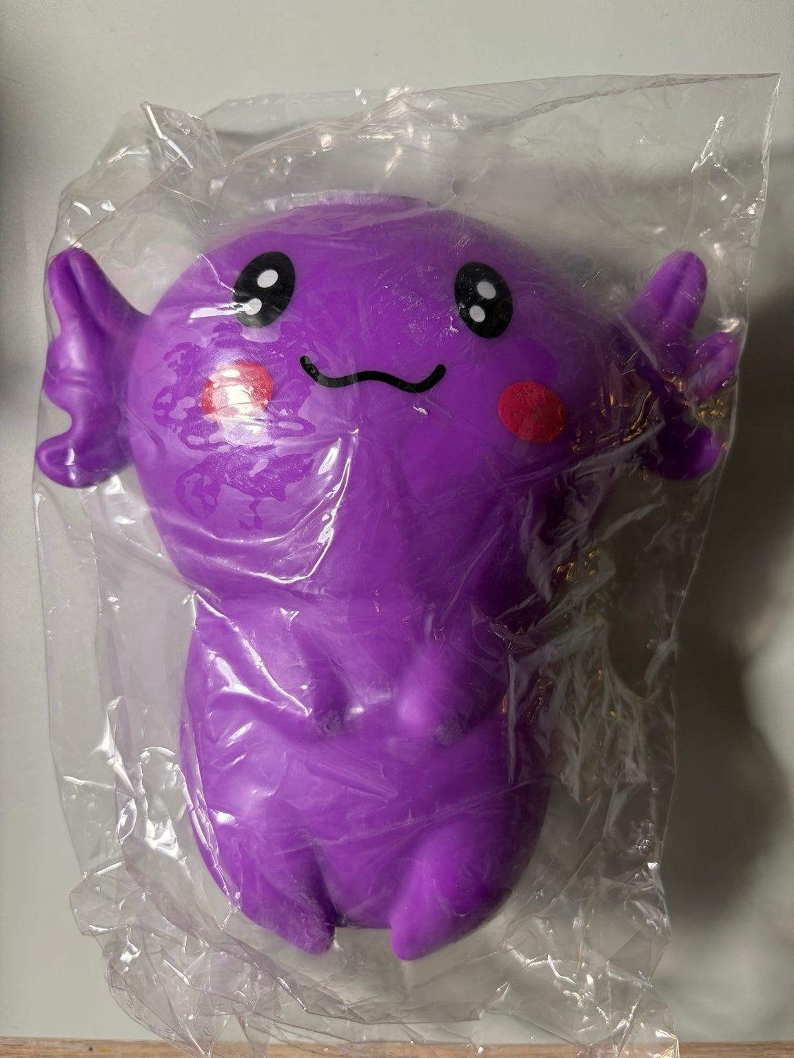 Jumbo Purple Axolotyl | Squishy Toy