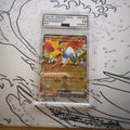 AGS 10 Ethan's Ho-Oh ex #021 Japanese Mega Dream ex graded Pokémon card