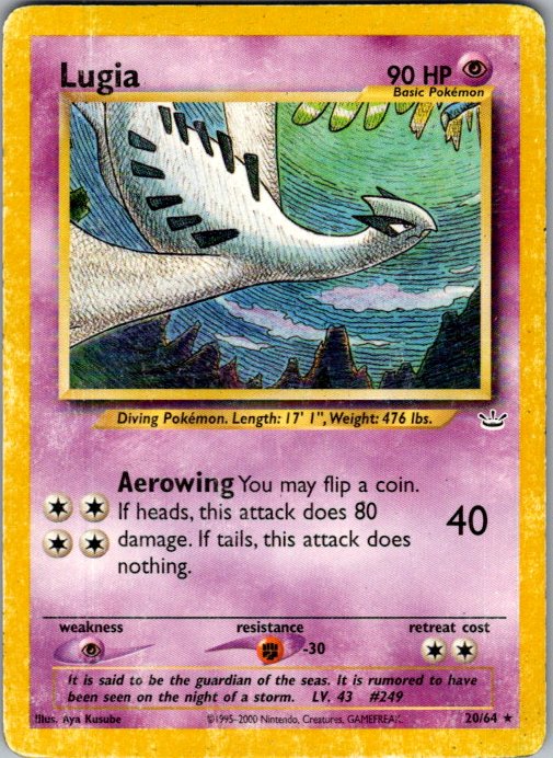 Lugia #20/64 | Neo Revelation | Rare | English