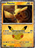 Pikachu 049/128 30th Celebration Pokemon card