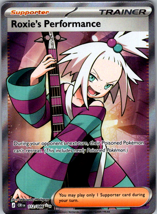 Roxie's Performance #112/086 | Chaos Rising | Ultra Rare | English